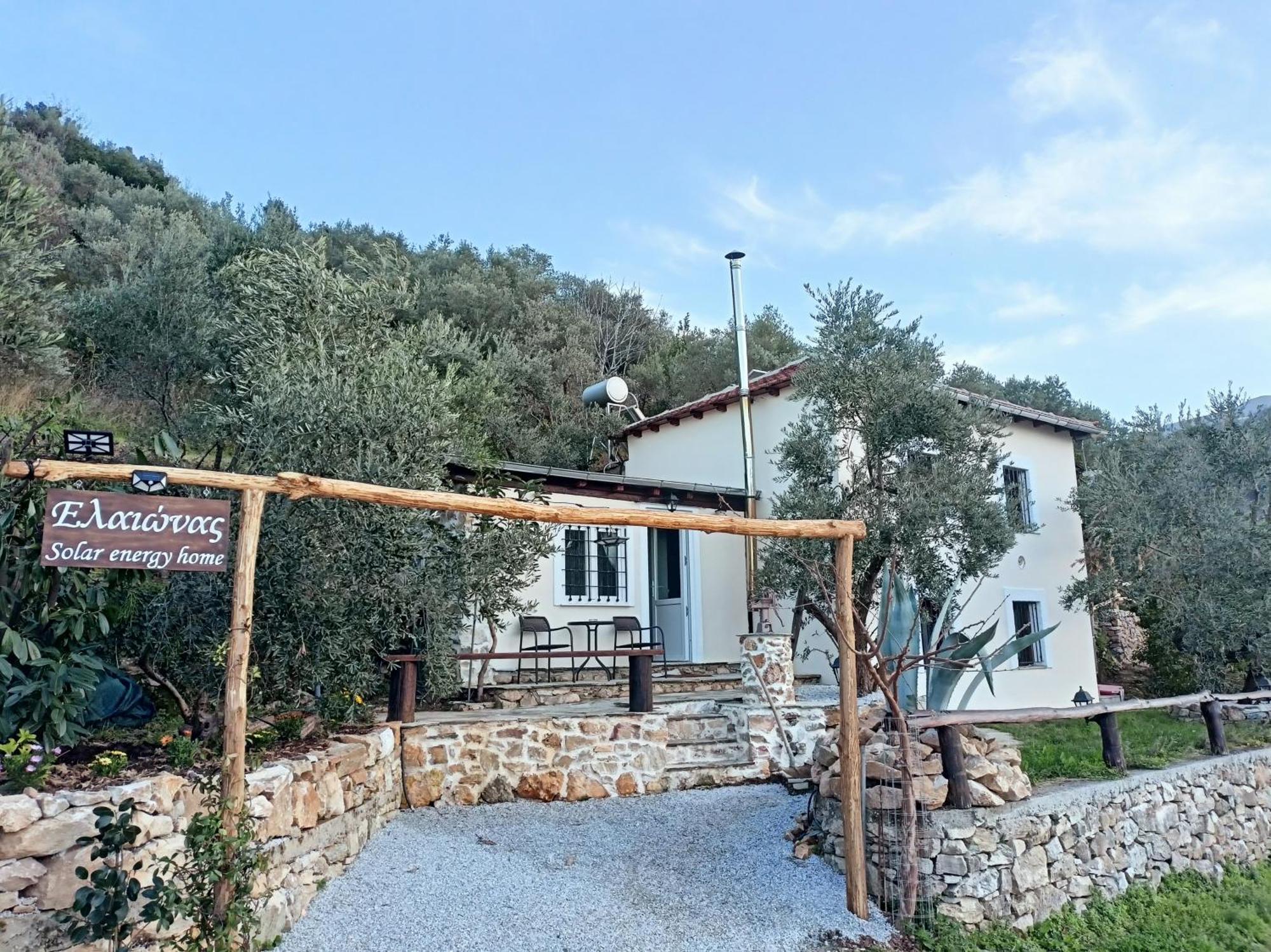 Ελαιώνας - Solar Energy House Villa Chorefton Exterior foto